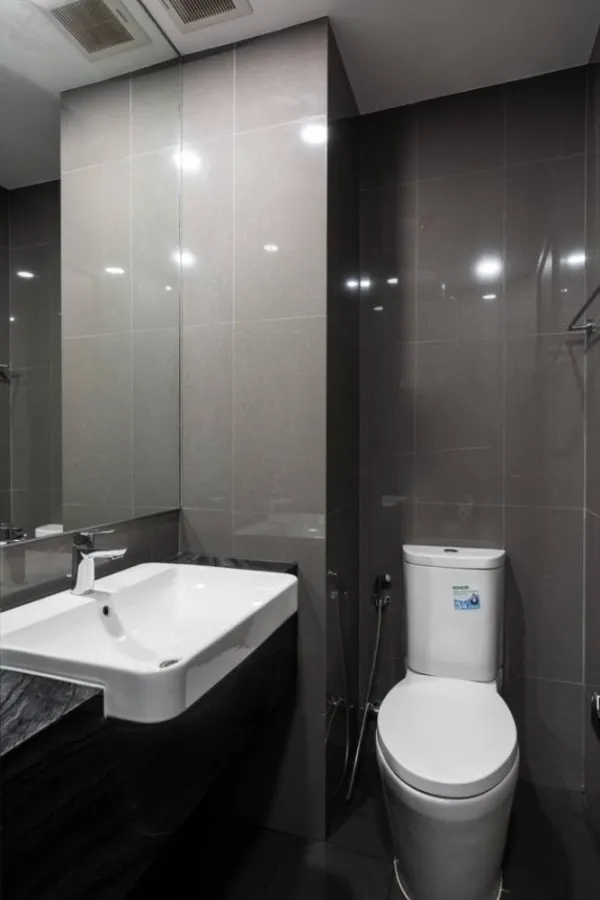 Sell ​​ rent Ashton Chula-Silom, luxuriously decorated, modern, well built in the whole room. If you don't book, you will regret it.