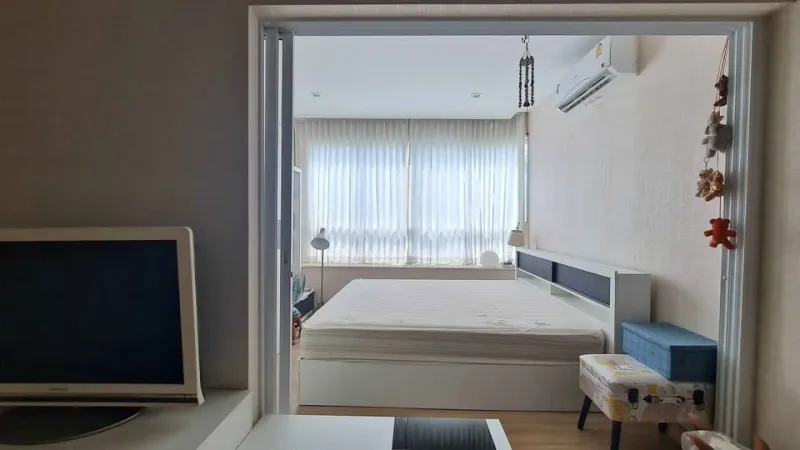 ขาย Happy Condo ลาดพร้าว 101 ห้องมีพื้นที่ใช้สอยเยอะ พร้อมเฟอร์นิเจอร์ครบเซต ไม่จองไม่ได้แล้ว