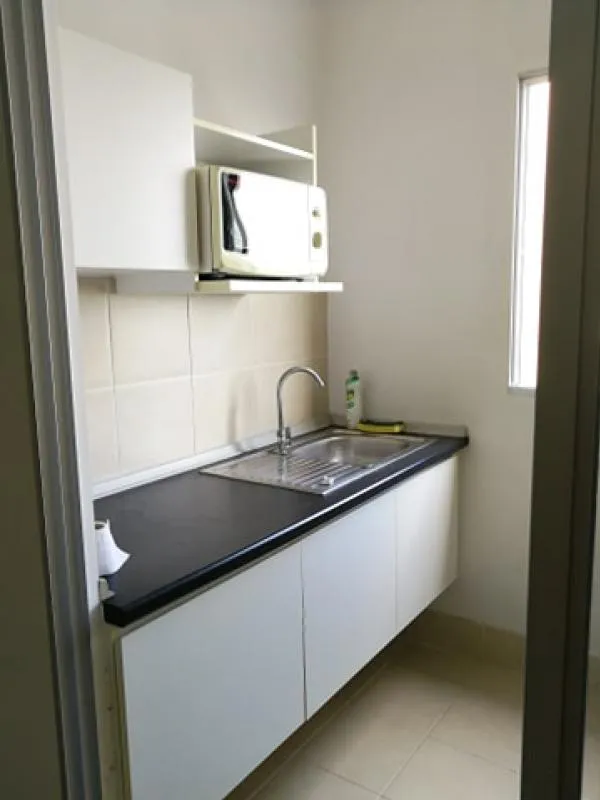 Urgent sale !! Supalai City Home Srinakarin, corner room, 6th floor, view, not covered, fully furnished, do not miss !!