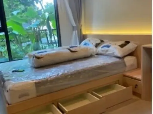 ขาย life asoke rama9 ห้องแต่งสไตล์มูจิ บิ้วอินทั้งห้อง เฟอร์นิเจอร์ครบ รีบมาจองก่อนพลาด images