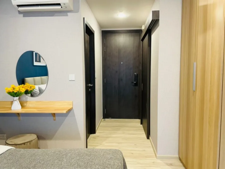 ให้เช่า!! คอนโด เอ็กซ์ที ห้วยขวาง ห้องเลขที่ 298/109 ห้องสวยตกแต่งเฟอร์นิเจอร์ครบ พร้อมอยู่ จองเลย!!