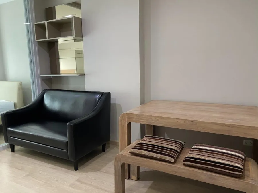 For rent, The Tempo Grand Sathorn-Wutthakat, 1 bedroom, separated from the kitchen. Full washing machine Book now