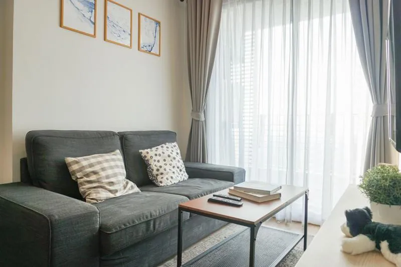 Urgent rental !! Ideo O2 condo, beautifully decorated room, fully furnished, with beautiful central area, book now !!