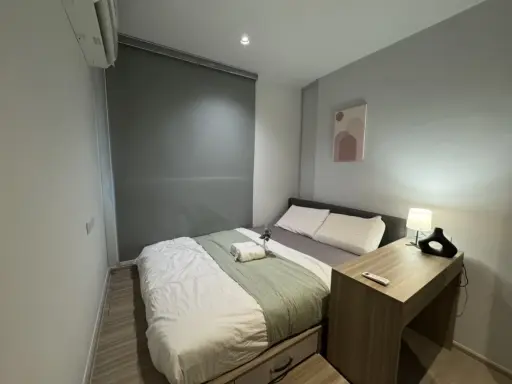 ให้เช่า ALTITUDE UNICORN SATHORN - THAPRA ห้องตกแต่งโทนสีเขียวสบายตา น่าอยู่มากๆ จองก่อนได้ก่อน