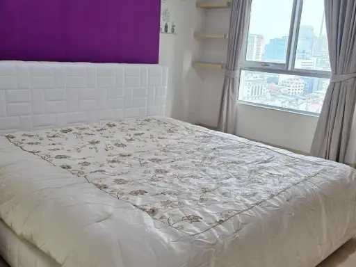 Condo for rent, Belle Grand Rama 9, spacious, clean, fully furnished and electrical appliances, good location, urgent images