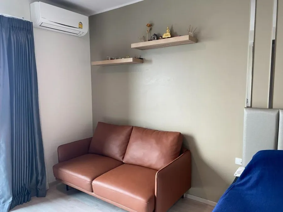 For sale Ideo Ratchada-Sutthisan, 18th floor, very beautiful view, fully furnished, good price, you must reserve now.