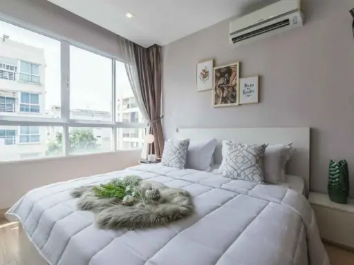 ห้องแต่งสวย ที่มีให้พร้อมทุกอย่าง จัดวางได้น่ารัก สีขาวสะอาดตา ให้เช่าHappy Condo ลาดพร้าว 101 มาจ้า images