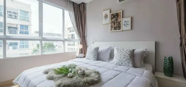 ห้องแต่งสวย ที่มีให้พร้อมทุกอย่าง จัดวางได้น่ารัก สีขาวสะอาดตา ให้เช่าHappy Condo ลาดพร้าว 101 มาจ้า images