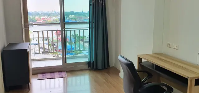 ปล่อยเช่า ลุมพินี วิลล์ พิบูลสงคราม-ริเวอร์วิว ห้องตกแต่งเรียบง่าย สบายตา ชั้น 9 ได้วิวแม่น้ำ รีบจอง images