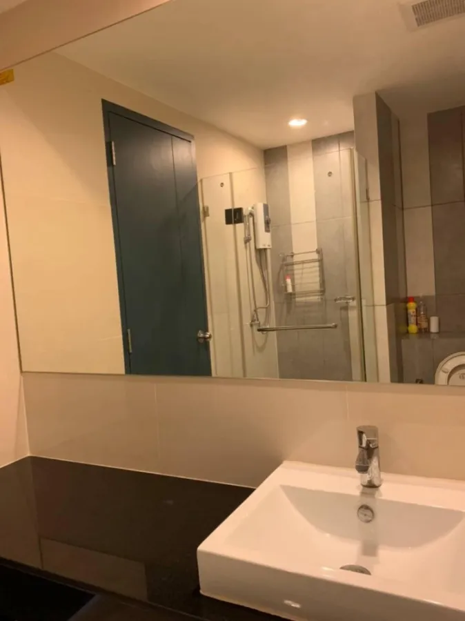 Condo for rent, My story Ladprao 71, room width 40 sq m., KING SIZE bed, comfortable bed, can't be reserved, urgently