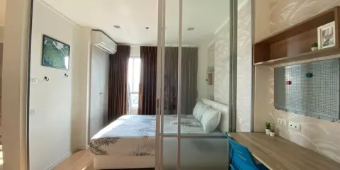 ให้เช่า ลุมพินี ประชาชื่น-พงษ์เพชร 2 ชั้น 27 วิวสวยๆ ห้องตกแต่งน่าอยู่ ติดวอลเปเปอร์ทั้งห้อง จองเลย