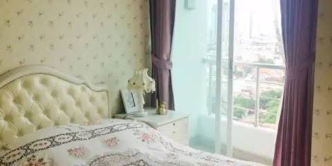 ขาย คอนโด ศุภาลัย ริเวอร์ เพลส ชั้นสูง ห้องสวย ตกแต่งสไตล์อังกฤษ เฟอร์ครบ รีบเลย!!