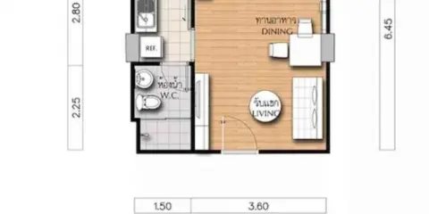 ขาย ศุภาลัย คิวท์ รัชโยธิน-พหลโยธิน 34 ชั้น 3 ห้องStudio เฟอร์นิเจอร์อย่างดี แบบนี้ต้องรีบจองจ้า