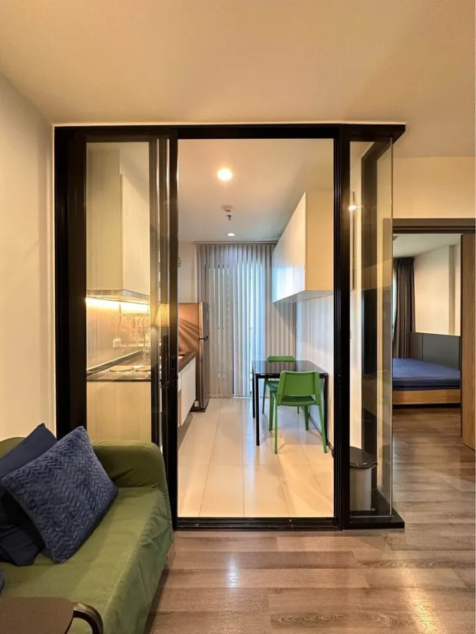 For rent คอนโดเดอะ เบส พาร์ค อีสท์ ห้องแต่งน่าอยู่ เฟอร์ เครื่องใช้ไฟฟ้าครบ ลากกระเป๋าเข้าอยู่ได้เลย