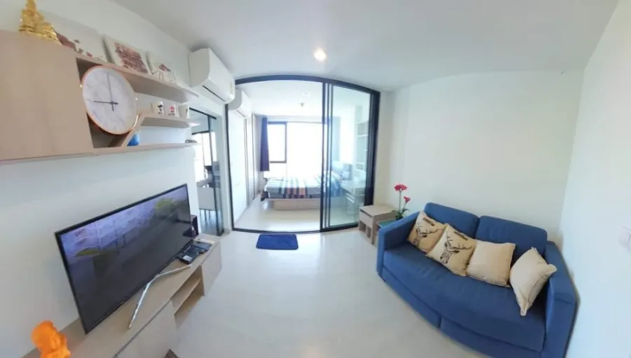 Condo for sale, Niche Mono Sukhumvit 50, separated room. Ready to move in, fully furnished, just drag your bags.