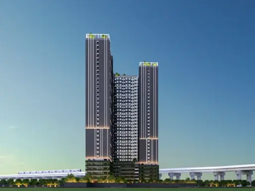 Condo for sale, Regent Home Wutthakat, corner room, south side, high floor, open view, come and own it today.