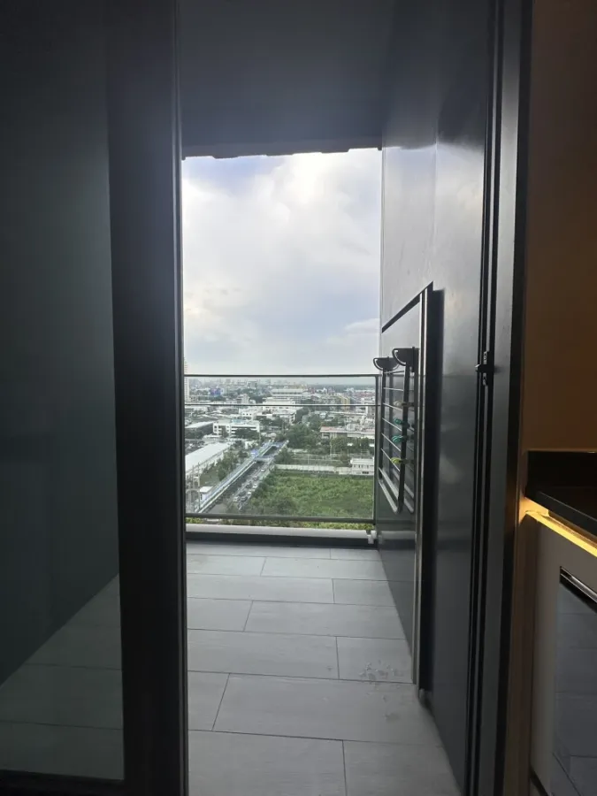 Condo for rent: The Room Sukhumvit 38, beautiful room, 15th floor, central garden floor, next to the garden, view of the garden and Chao Phraya River,