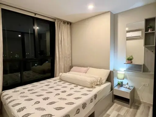 ขาย ให้เช่า The Cube Premium Ratchada 32 ชั้น 8 ห้องมุม แต่งครบ พร้อมอยู่ จองเลย