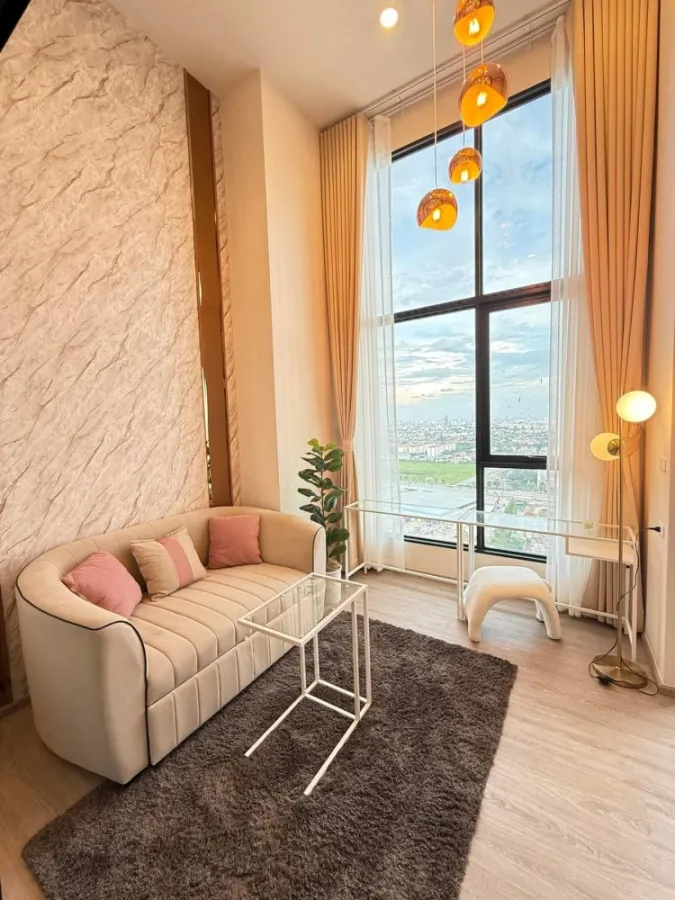 For rent Origin Plug&Play Nonthaburistation, a nice room on the 22nd floor with a high view, a great price, you have to move quickly.