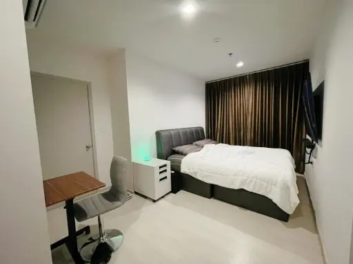 Urgent sale, Condo Life Sukhumvit 48, corner room with privacy, complete here, just come and move in, don't delay.