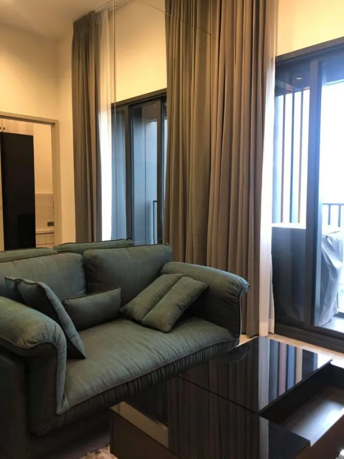 Urgent for rent!! Condo The Line Sukhumvit 101, 15th floor, river view, fully furnished, hurry and reserve now!!