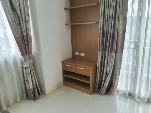 For rent, The Green Condominium, large room with Buit-In furniture, comes at a low price, easy on the wallet, book now. images