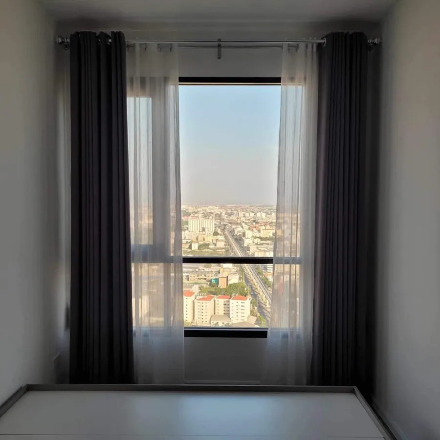 For sale: Knightsbridge Sukhumvit-Thepharak, 34th floor, city view, very premium decorated room, nice to sleep, just come and stay.