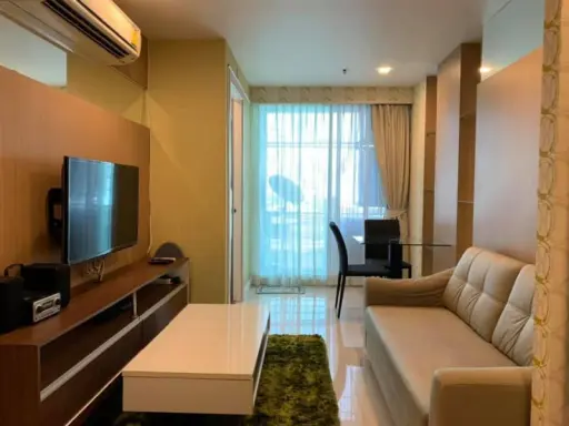 Condo for rent, Wish at Samyan, 8th floor, 1-Bed room, size 36 sq.m., new room, built-in