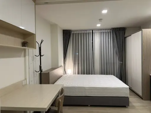 ปล่อยเช่าคอนโด Chambers On-nut Station ห้องพร้อมอยู่ เฟอร์ เครื่องใช้ไฟฟ้าครบ มาจองได้แล้ววันนี้ อย่ารอช้า