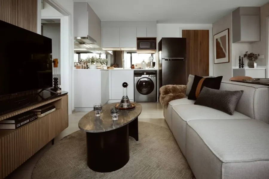 Selling down payment NUE RIVEREST Ratburana, 18th floor, good project, great location, interested, reserve now.