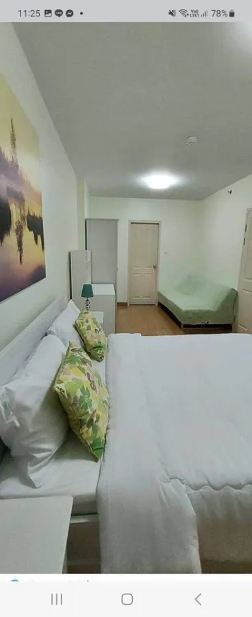 Condo for rent, Supalai Vista Sriracha-Laem Chabang Port Intersection. The room is divided into proportions. The view is very good. Hurry and reserve