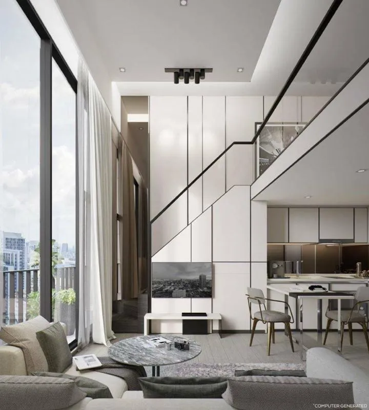ขายดาวน์ The reserve พหล-ประดิพัทธ์ ห้อง Loftห้องใหม่ พร้อมอยู่แล้วตอนนี้ สัดส่วนดีมาก น่าอยู่สุดๆ