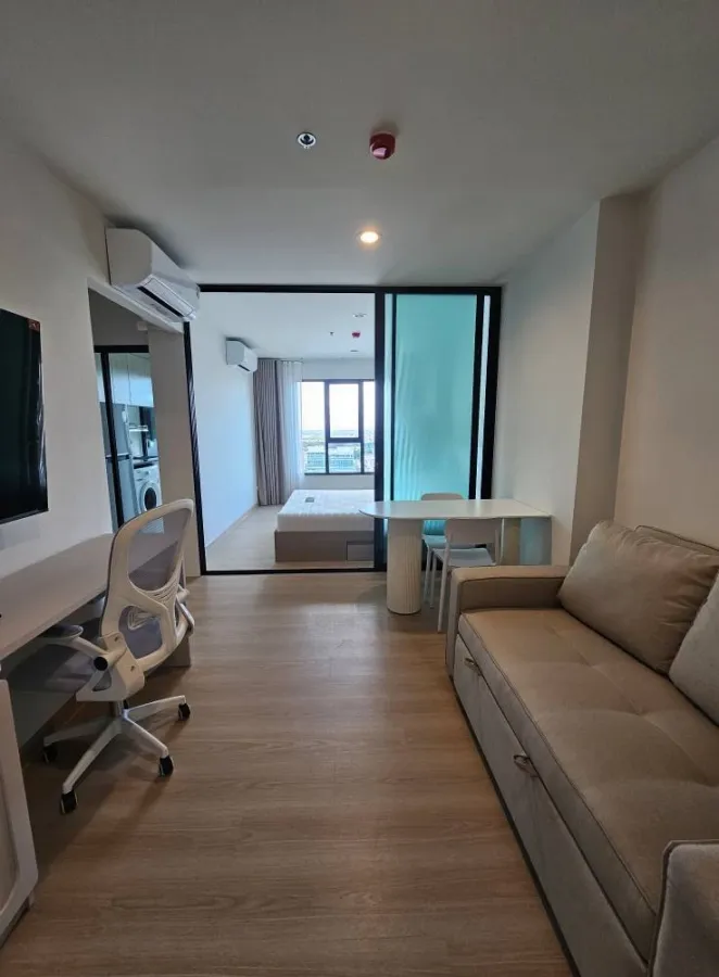 ให้เช่า Terra Residence ห้องใหญ่ ทิศเหนือวิวอุทยานป๋วยธรรมศาสตร์ กั้นกระจกบานสไลด์เป็นสัดส่วน จองเลย