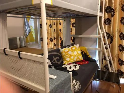 คอนโดลุมพินี พาร์ค วิภาวดี-จตุจักร เตียง 2 ชั้น ikea อยู่ชั้นสูง วิวสวน ห้องทิศใต้ลมดีตลอดปี images