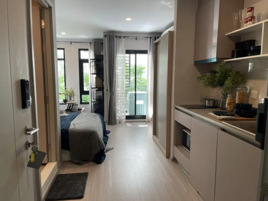 For rent Aspire Asoke - Ratchada แต่งน่าอยู่ ที่นอนอย่างดี เฟอร์นิเจอร์ครบครัน จองด่วนๆจ้า