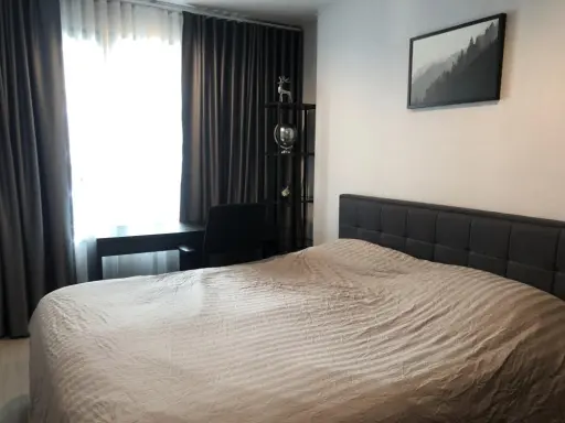 Rent Life Ladprao, 21st floor, north, clear view, no buildings blocking Leather sofa. Don't be good. Sit very comfortable. Hurry up to reserve. ​