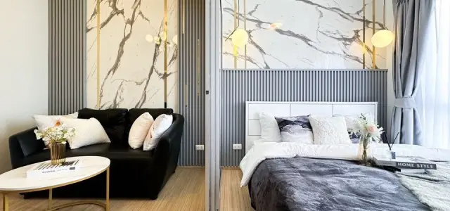 ขาย พลัมคอนโด บางใหญ่ สเตชั่น ห้องแต่งสวย บิวท์อินแน่นๆ สไตล์โมเดิร์น น่าอยู่ขนาดนี้ จองเลย images