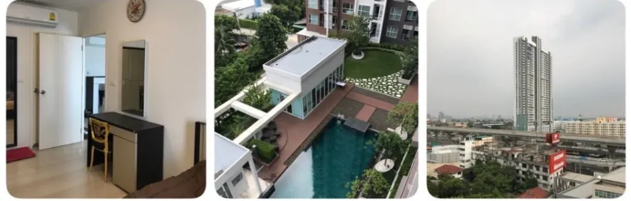 ขายคอนโดแอสปาย Aspire รัตนาธิเบศร์ 1 ห้องมุม วิวสระน้ำ ทิศเหนือ มาในราคาสุดพิเศษ รีบมาจับจอง