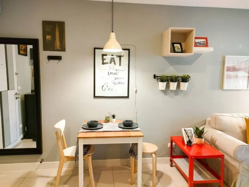 ขาย Voque Place Sukhumvit 107 ห้องนอนแต่งสวยมาก ติด Wall Peper ทั้งห้อง จองด่วนๆ