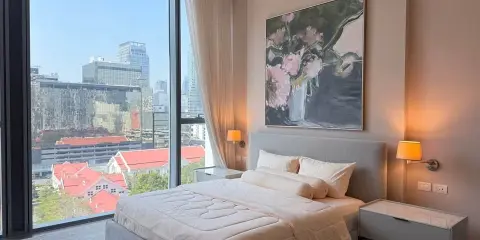 ให้เช่า Scope Langsuan 2 ห้องนอน 3 ห้องน้ำ ตกแต่งสวยน่าอยู่ อย่ามัวแต่มอง รีบจองเลยจ้า