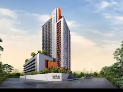 Selling down payment for The Origin Sukhumvit - Praksa, unfurnished unit. Great location, convenient transportation, beautiful view. Book now!