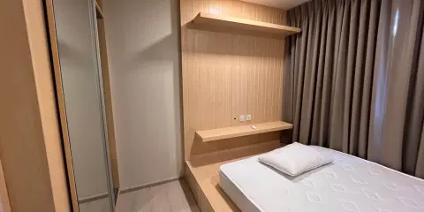 For rent The Tree dindeang Ratchaprarop ห้องไม่ร้อน ทิศเหนือ ใกล้ลิฟท์ ห้องคนเดินผ่านน้อย มีความเป็นส่วนตัว รีบย้าย
