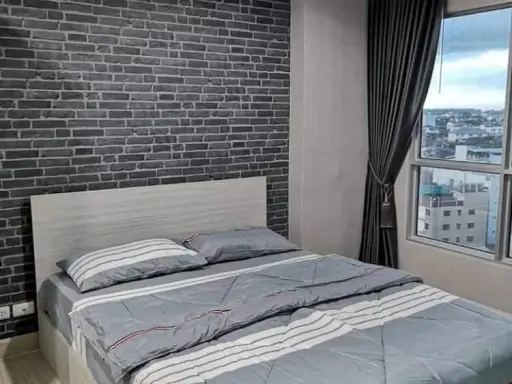 Sale with tenants, Condo Aspire Ngamwongwan, beautifully decorated room, wallpapered in the whole room, great view, book now, don't wait. images