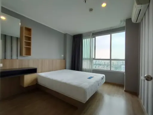 For rent!! Condo U Delight @ Huamark Station, 18th floor, beautiful view, beautiful room, fully furnished, ready to move in. Don't miss it!! images