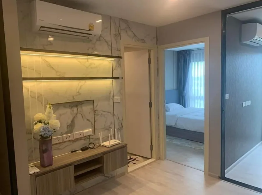 ขาย ให้เช่า The origin condo สุขุมวิท 105 เฟอร์นิเจอร์พร้อม ตกแต่งครบ พร้อมอยู่ ห้องมุม จองเลย