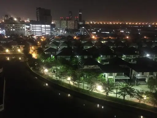 For rent, The Parkland Srinakarin Lakeside, high room, beautiful view, ready to move in, can't miss it !!