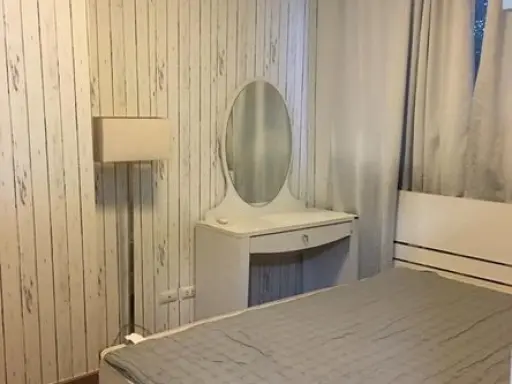 For sale or rent: Bliss Condominium Rama 9 - Hua Mak, wallpapered throughout the room, very livable, special price, hurry and reserve now! images