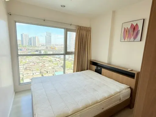 Aspire Sukhumvit 48 for rent, nice room, fully furnished and equipped with appliances, beautiful city view, no blocking, reserve now.