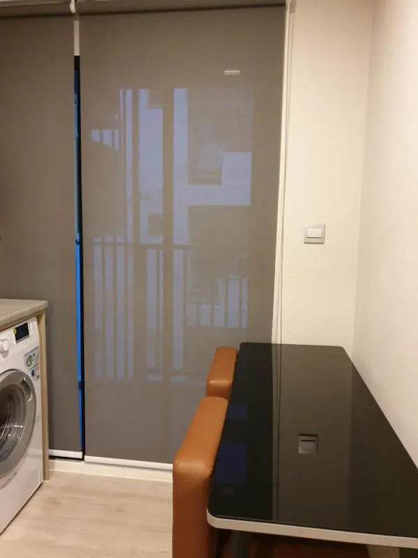 KAVE CONDO ห้องใหม่ให้เช่า ราคาไม่แพง! ติดวอลเปเปอร์ทั้งห้องด้วย พร้อมย้ายได้เลย นัดดูห้องจริงเลยมั้