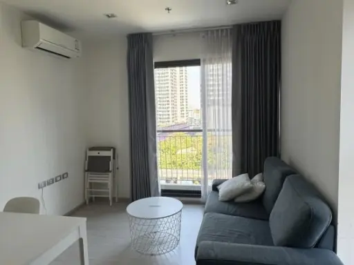 Condo for rent Rhythm Sukhumvit 36 ​​- 38, corner room with privacy, fully furnished, ready to move in